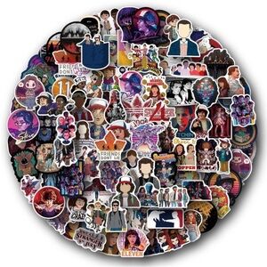 Stranger Things 100 Stickers